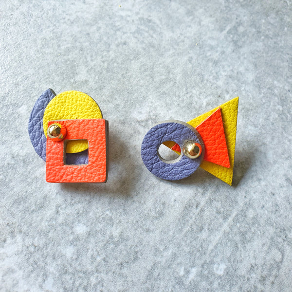 Geome Multiway Asymmetrical Megastuds (VERMILLION)