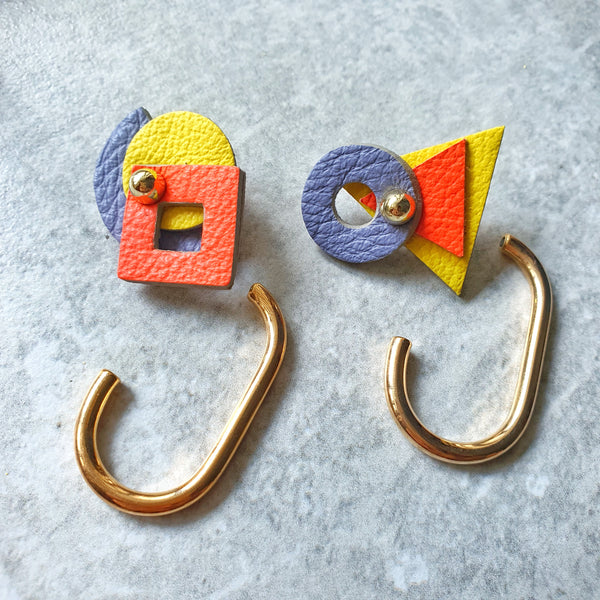 Geome Multiway Asymmetrical Megastuds (VERMILLION)