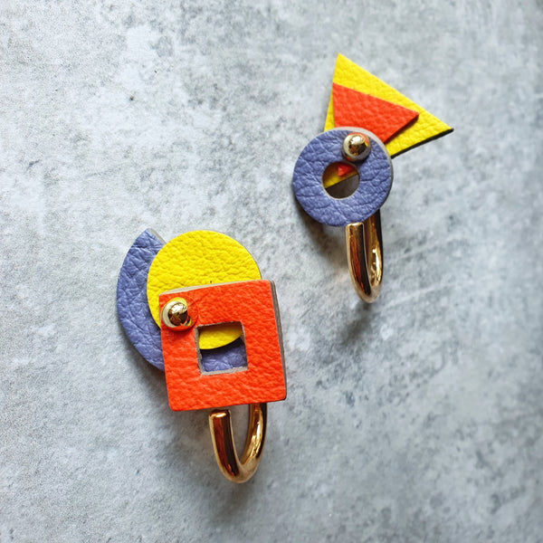 Geome Multiway Asymmetrical Megastuds (VERMILLION)
