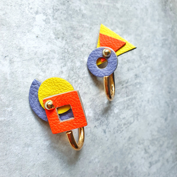Geome Multiway Asymmetrical Megastuds (VERMILLION)