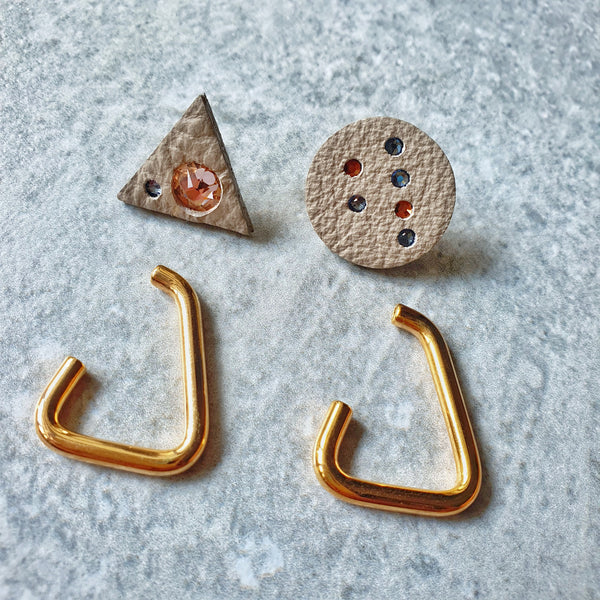Classique Multiway Asymmetrical Studs (ABALONE)