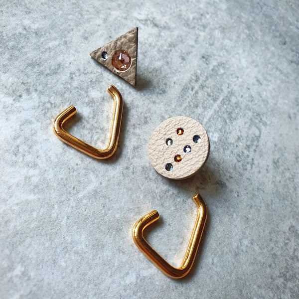 Classique Multiway Asymmetrical Studs (ABALONE)