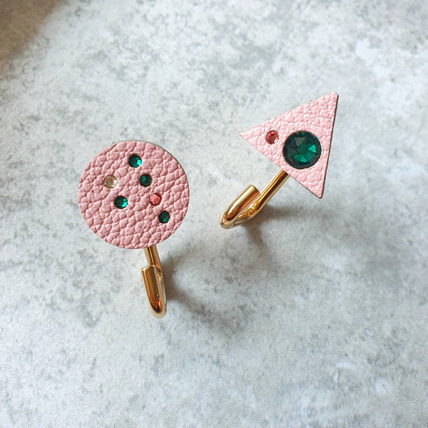 Classique Multiway Asymmetrical Studs (PINK)