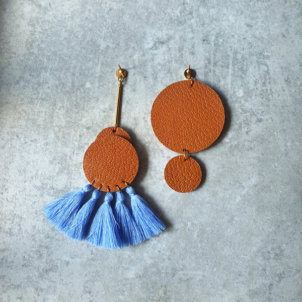 All-Rounder Tassel Earrings (SKY)