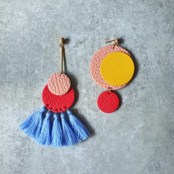 All-Rounder Tassel Earrings (SKY)