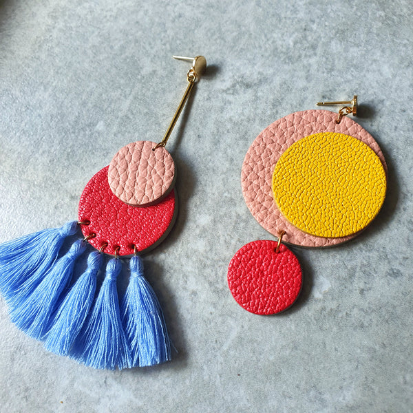 All-Rounder Tassel Earrings (SKY)