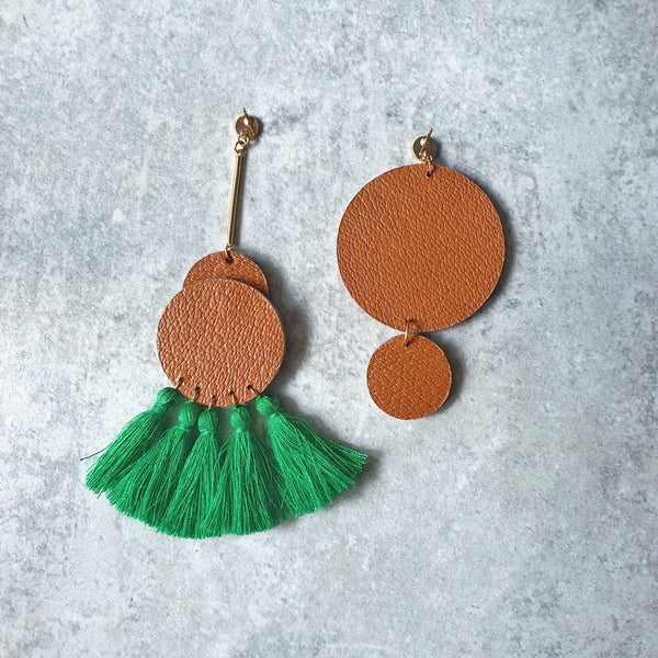 All-Rounder Tassel Earrings (SHAMROCK)