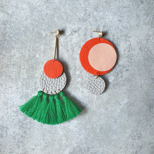 All-Rounder Tassel Earrings (SHAMROCK)