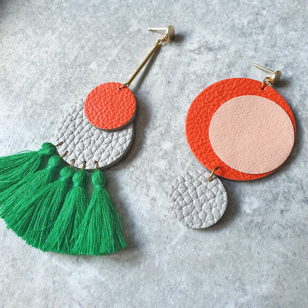 All-Rounder Tassel Earrings (SHAMROCK)