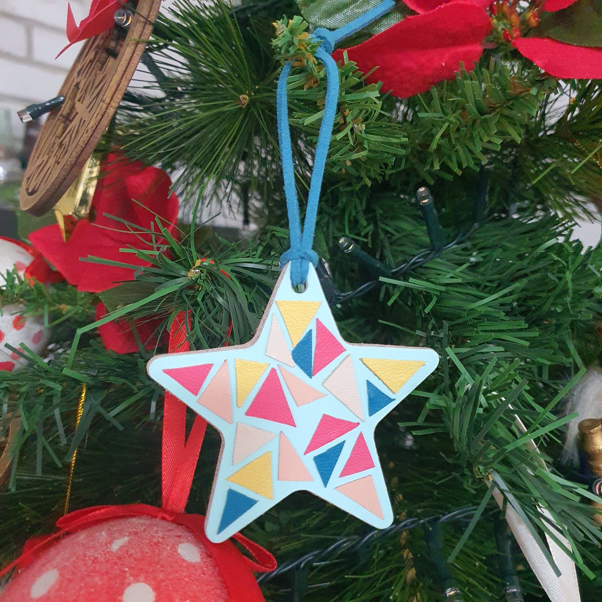 DIY Craft Kit: Christmas Ornament (TIFFANY BLUE STAR)