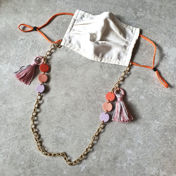 Confetti Maskchain with Tassels (CARNIVAL)