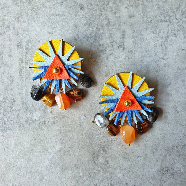 Here Comes The Sun Megastuds (LEMONY STONE)