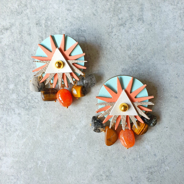 Here Comes The Sun Megastuds (TIFFANY STONE)