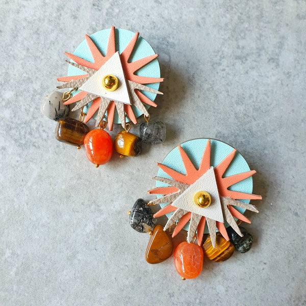 Here Comes The Sun Megastuds (TIFFANY STONE)