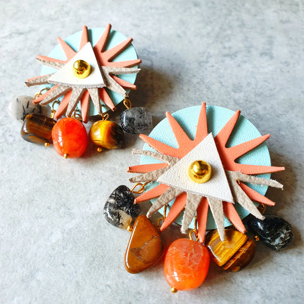 Here Comes The Sun Megastuds (TIFFANY STONE)