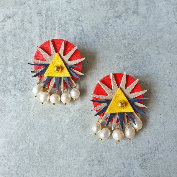 Here Comes The Sun Megastuds (PEARLY CRIMSON)
