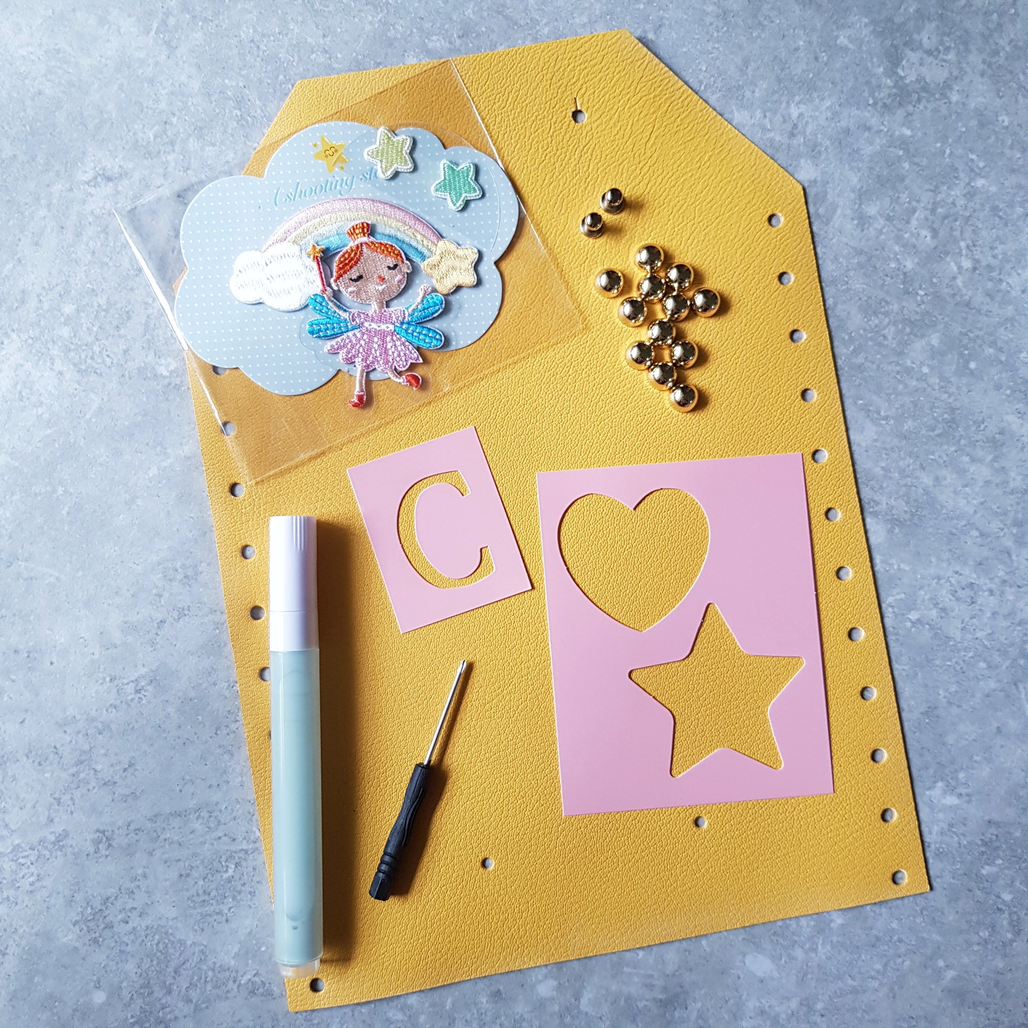 DIY Clutch Kit: Princess Fairyland (PINK)