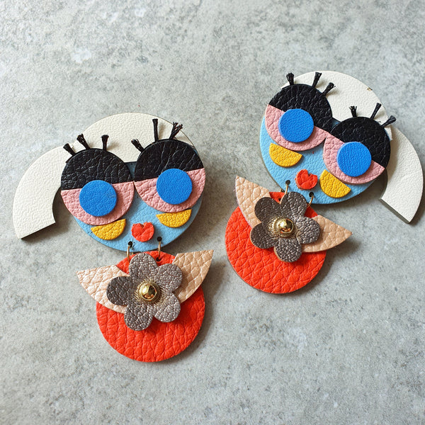 Preppy Twins Dangle-studs (SKYLA)